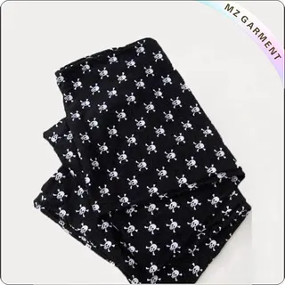 Black Skull Scarf